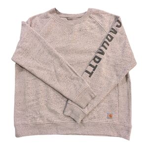 Carhartt Light Gray Crewneck Sweater